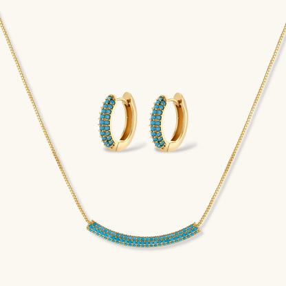 Azure Curve Jewellery Set