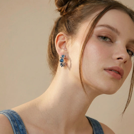 Azure Wave Hoops