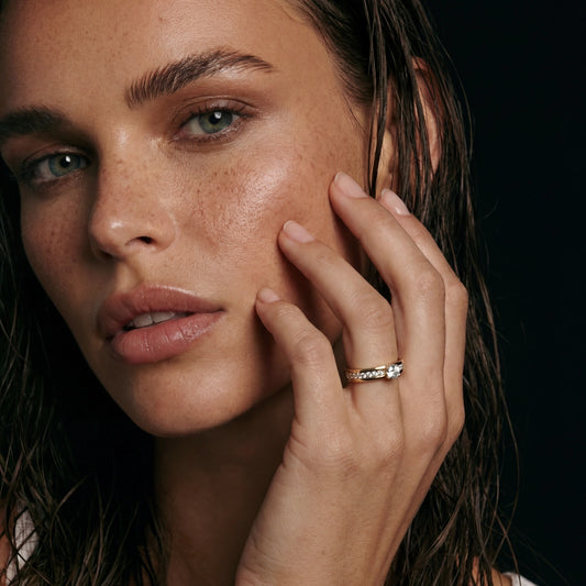 Eternal Solitaire and Chanel Set Promise Ring