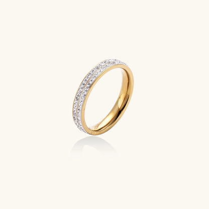 Double Sparkle Ring