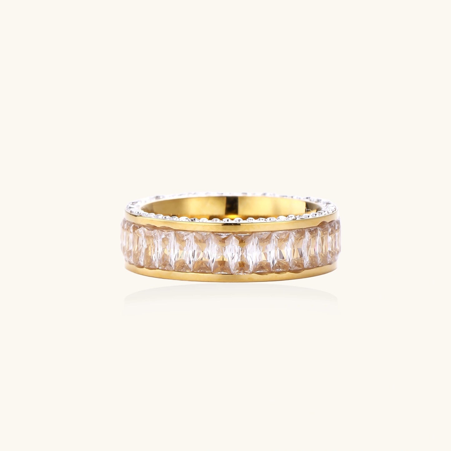 Crystal Empire Chanel Set Ring