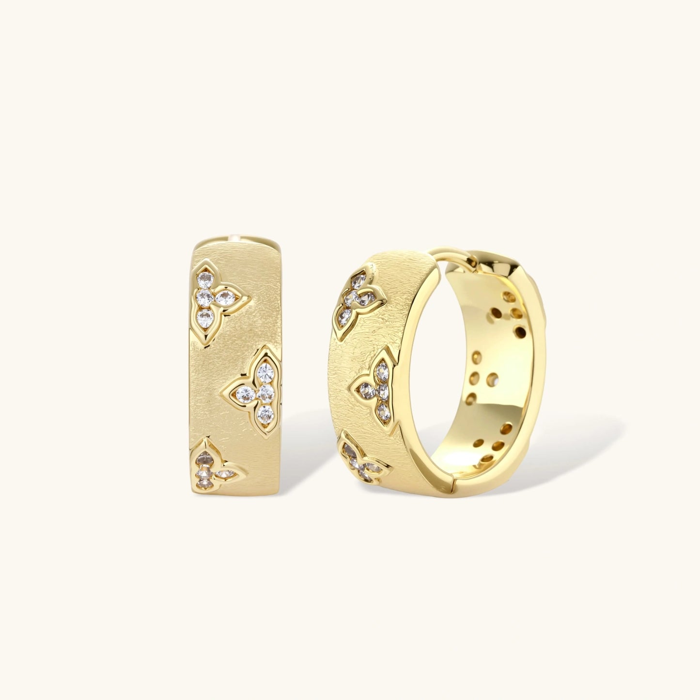 Bloom Hoop Earrings