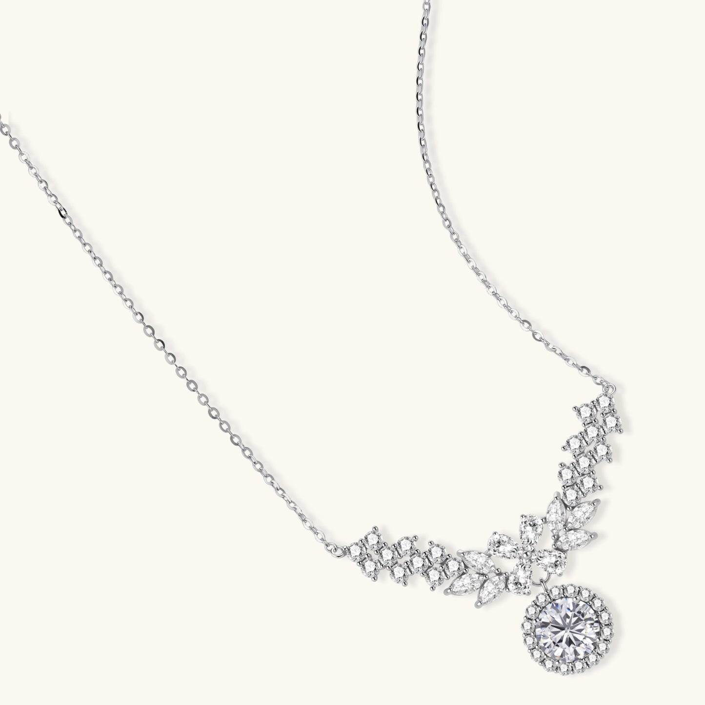 Celestial Wings Statement Necklace