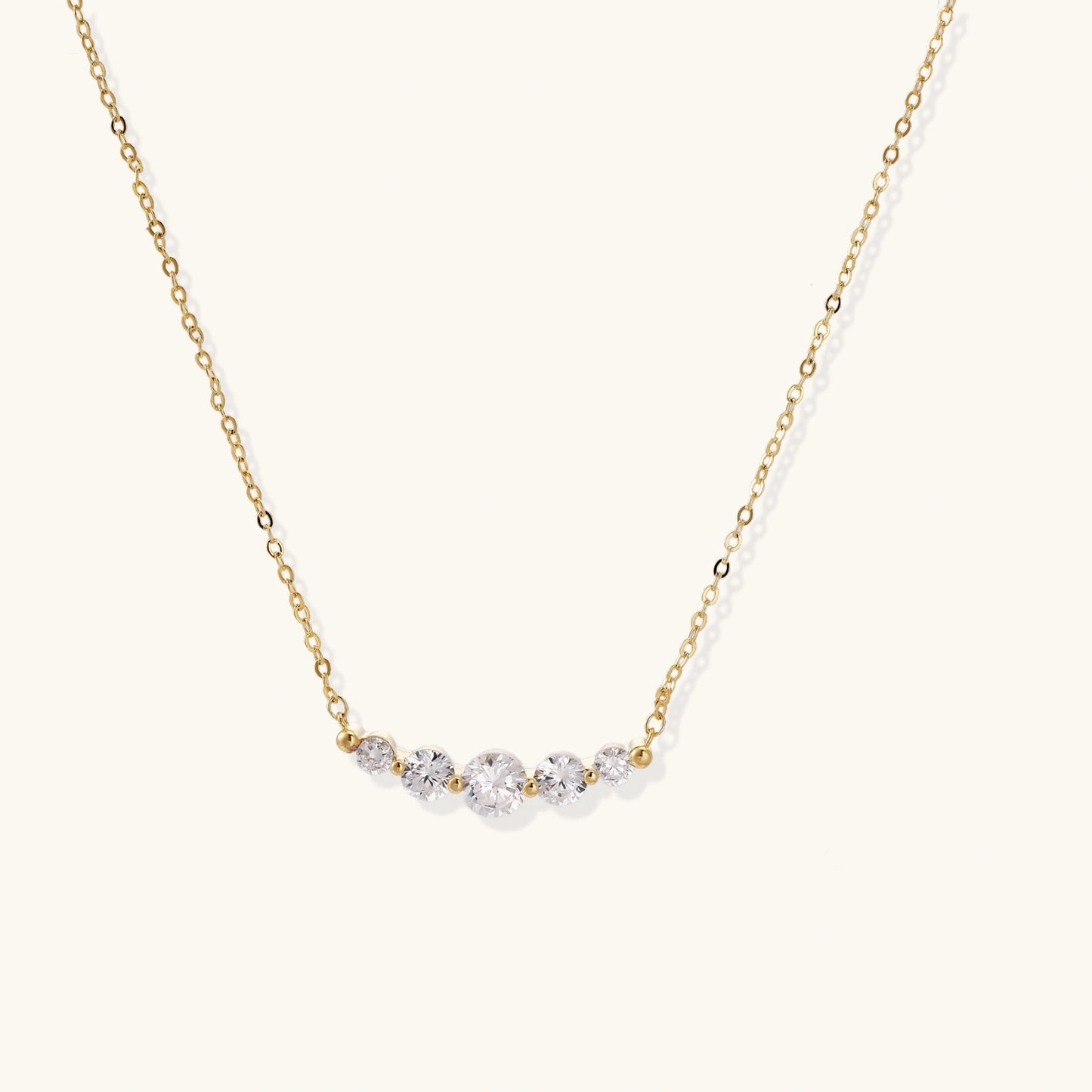 Golden Arc Necklace