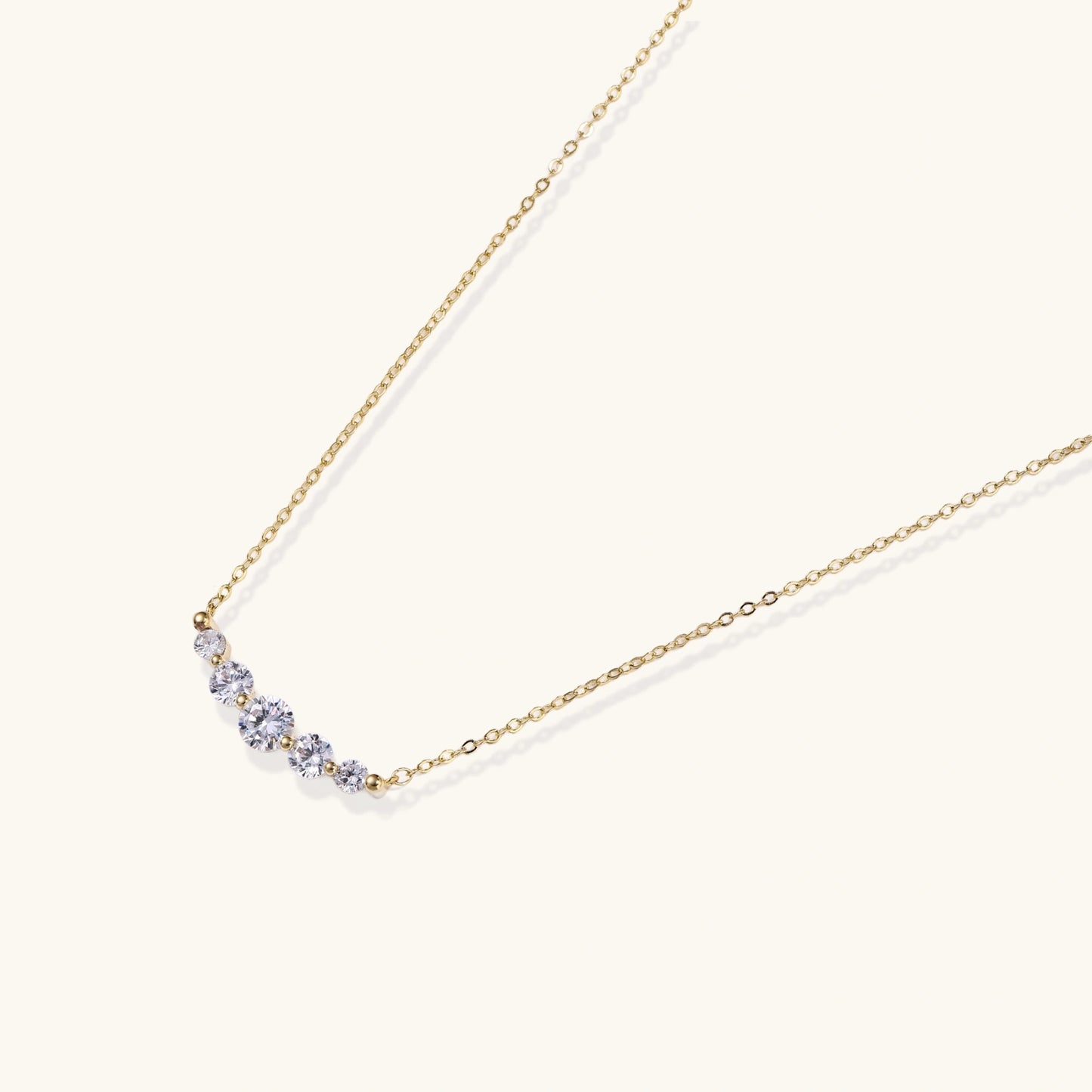 Golden Arc Necklace