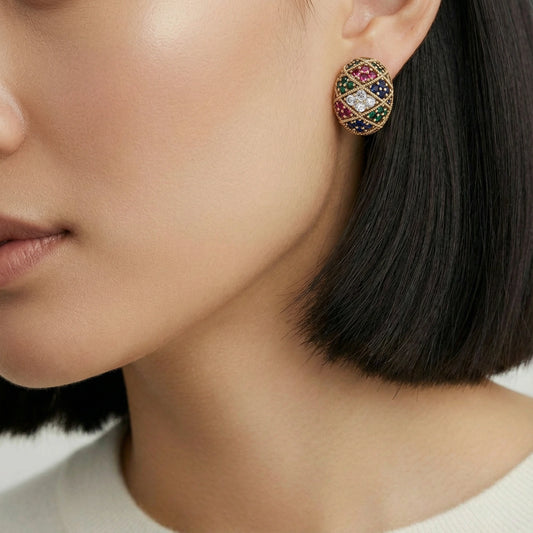 Empress Mosaic Dream Studs