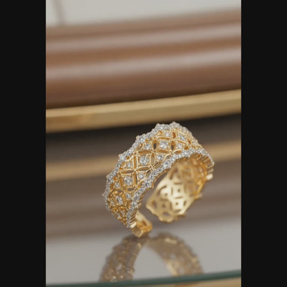 Lattice Luxe Ring